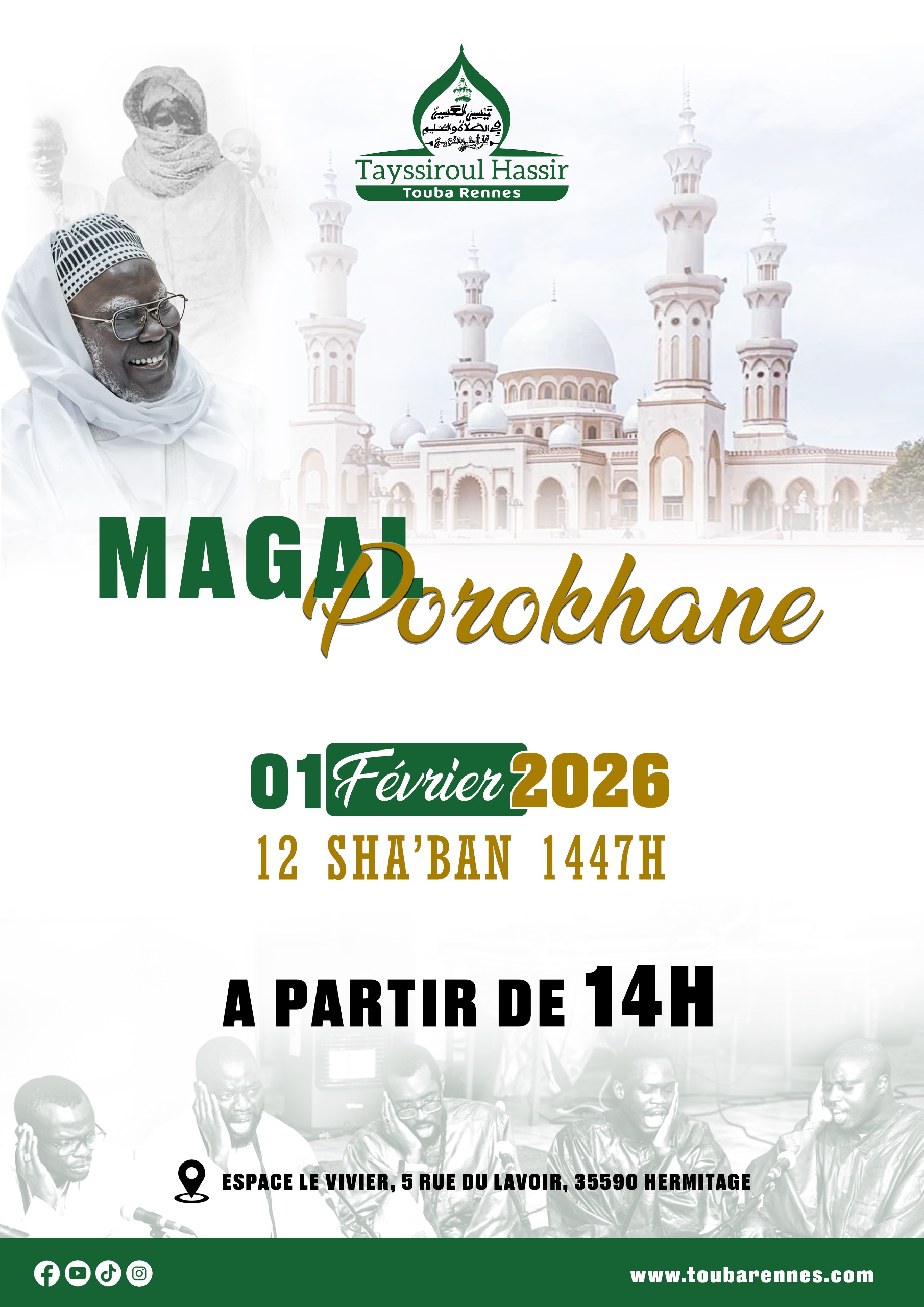 MAGAL POROKHANE 2026 RENNES